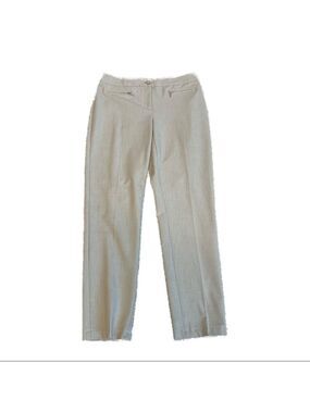 Laura beige stretchy dress pant trousers Sz 6